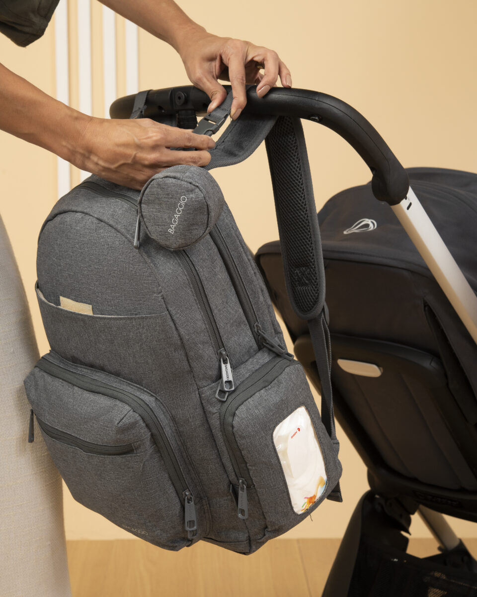 Mochila Maternidade para Bebê com Alça de Costas Passeios com Bebê