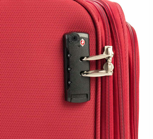 Cadeado TSA embutido na mala – como configurar o seu